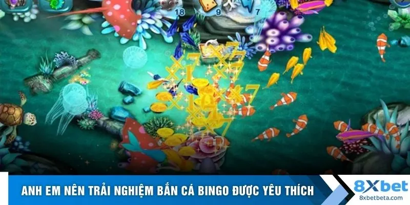 Anh em nên trải nghiệm bắn cá Bingo được yêu thích